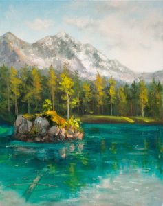 Кристальная прозрачность. Горное озеро