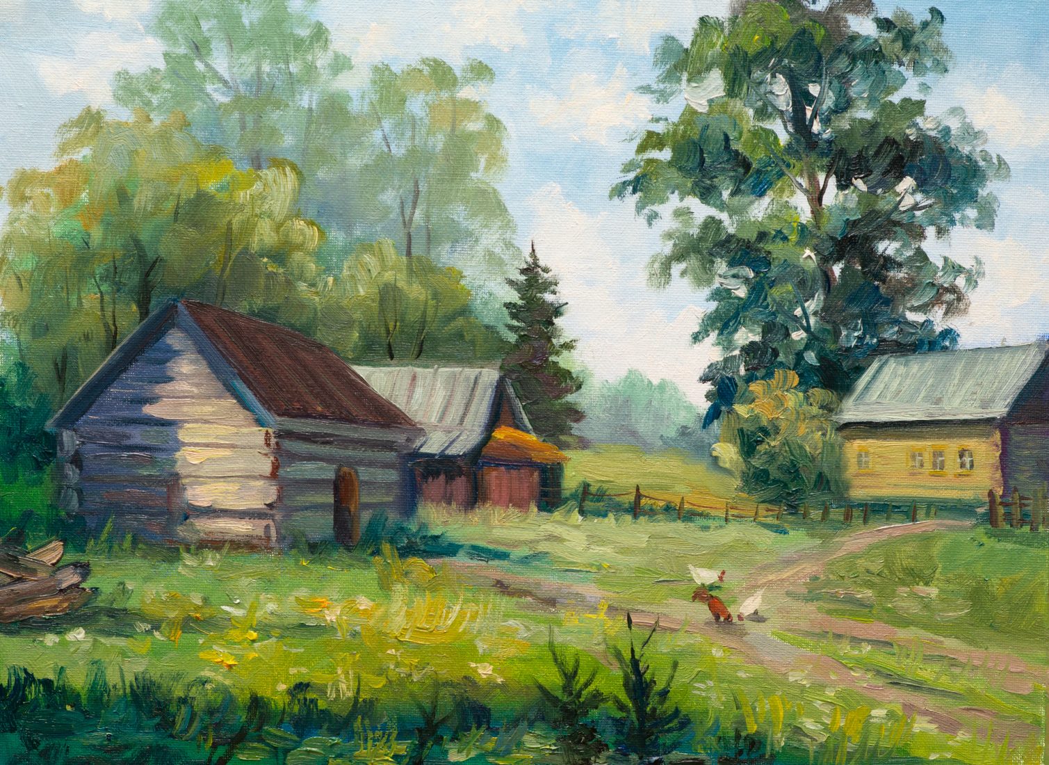 Сельский пейзаж