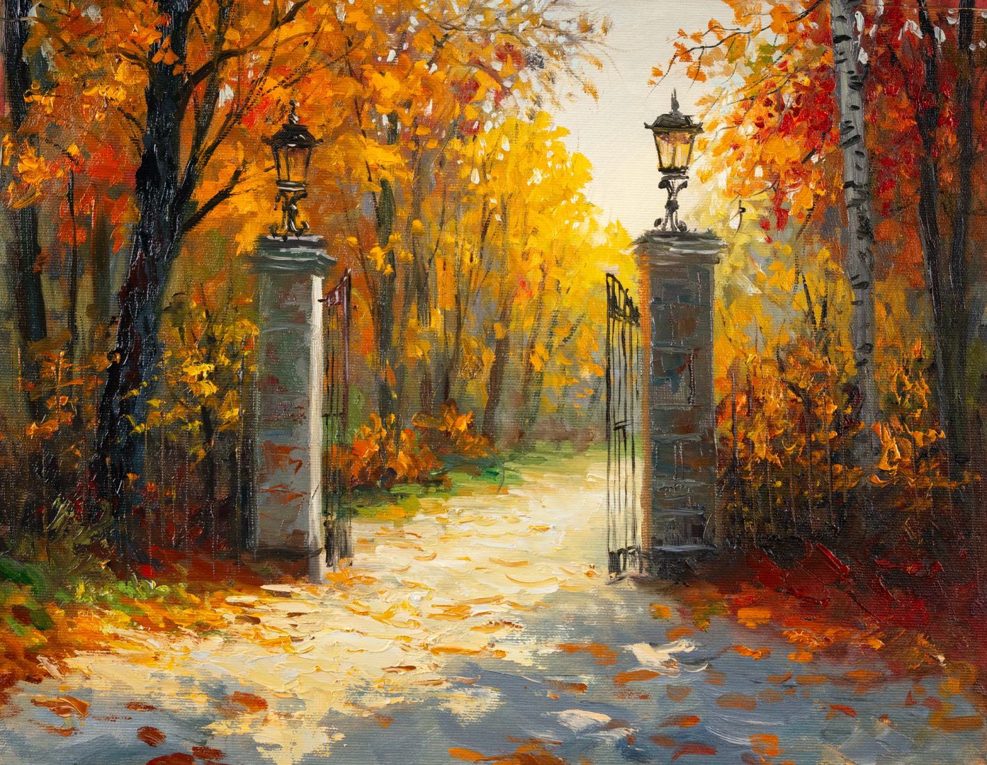 У старой усадьбы