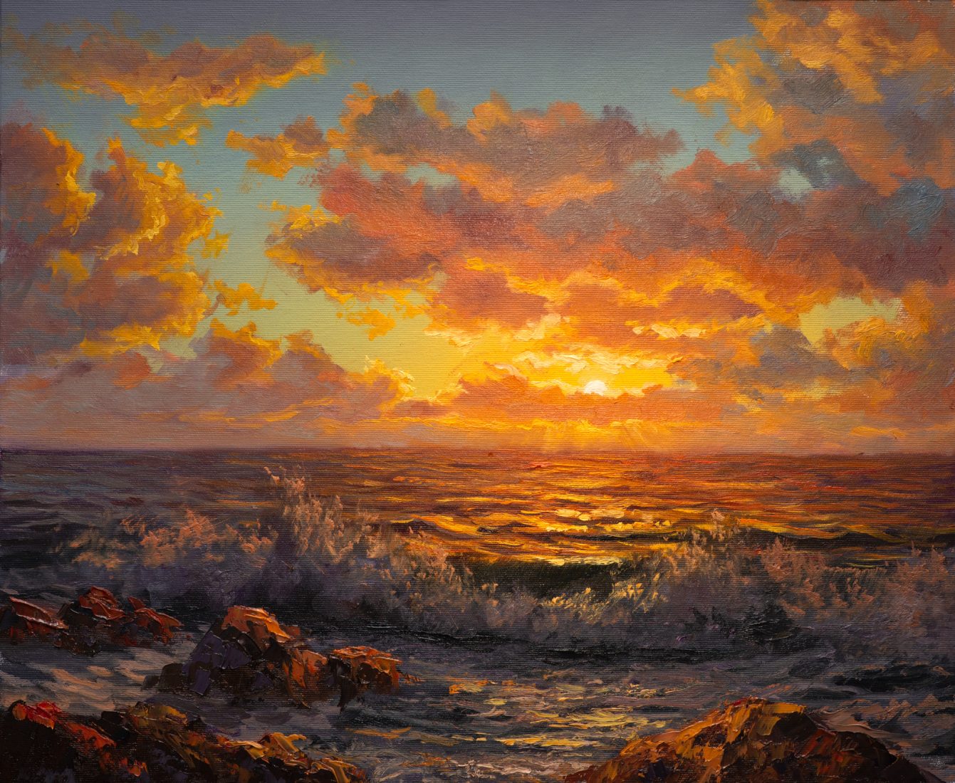 Море на закате